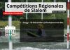 Compétition Régionale de Slalom